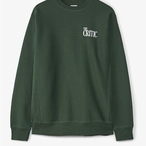 Men's Forest Green Crewneck Sweater